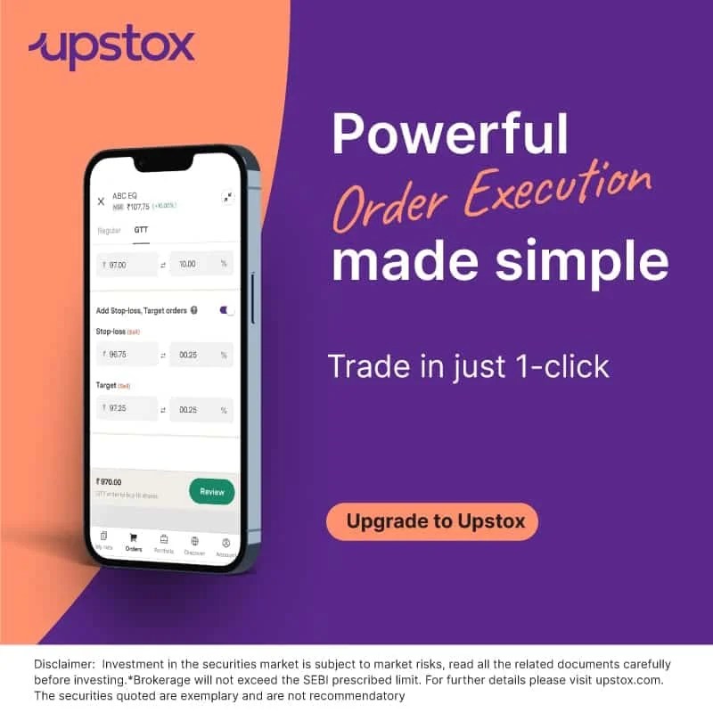 Upstox Commodity Trading Just ₹20/Order Margin & Brokerage