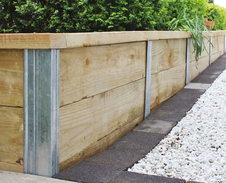 26 Ideas For Inexpensive Retaining Walls