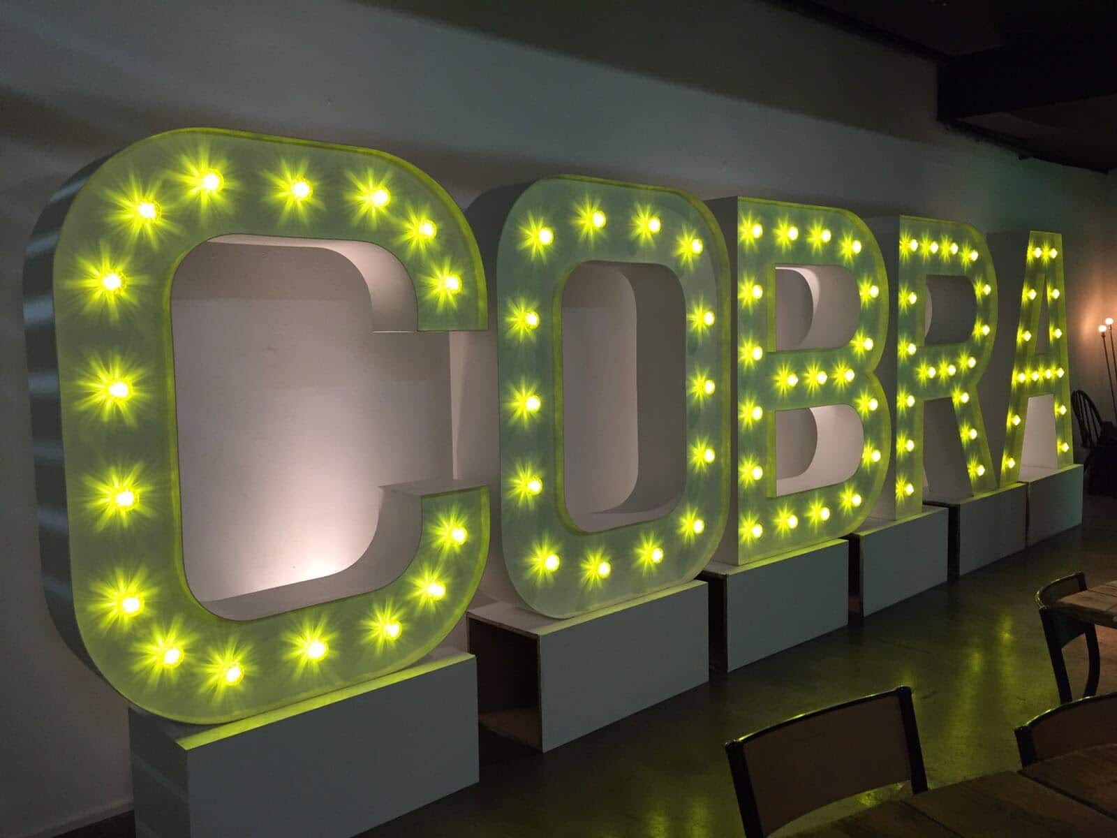 Individual Light Up Letters For Hire Light Up Custom Words For Hire