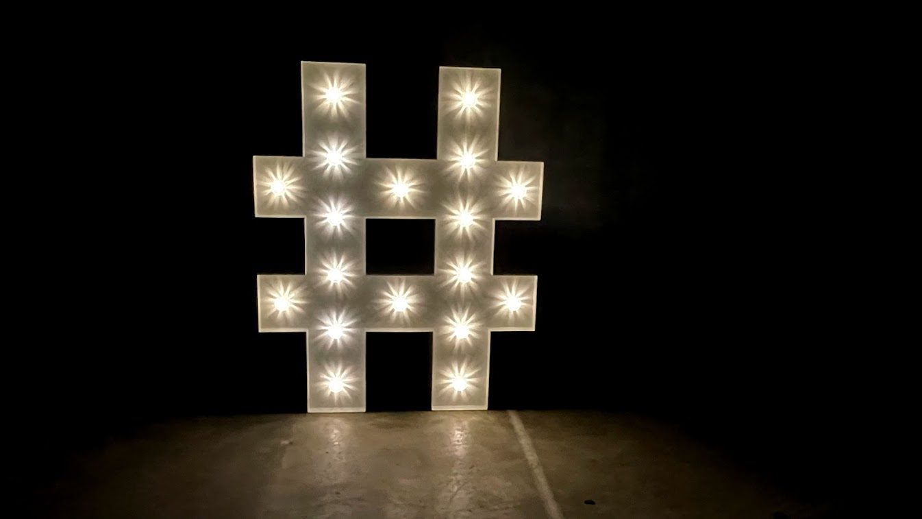 Light Up Letters For Hire 01553611616