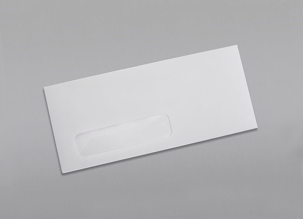 Custom Printed 10 Window Envelopes with Gum Adhesive