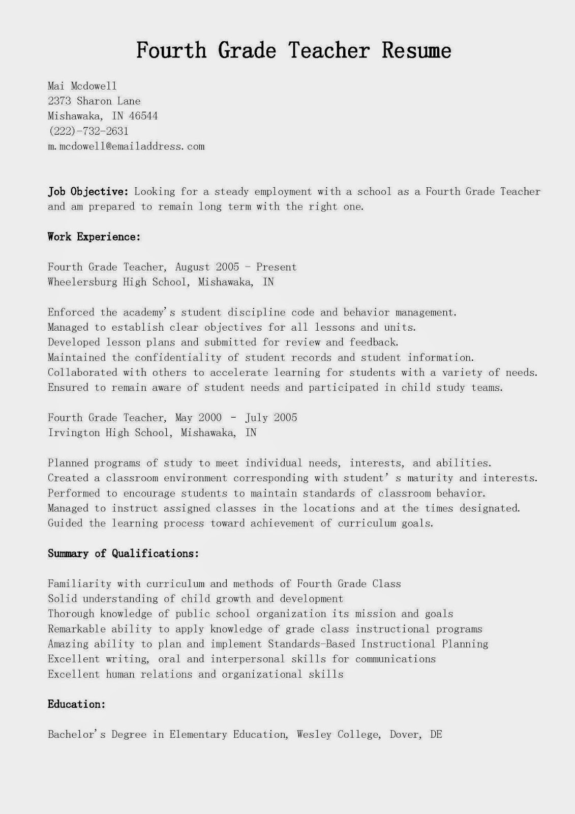 Writing Tips to Make Resume Objective with Examples letterly.info