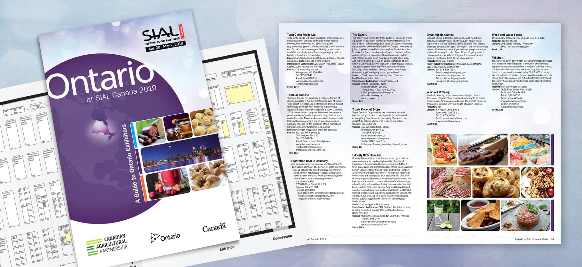 Graphic Design for Ontario Ministry of Agriculture Food and Rural Affairs The Letter M Marketing