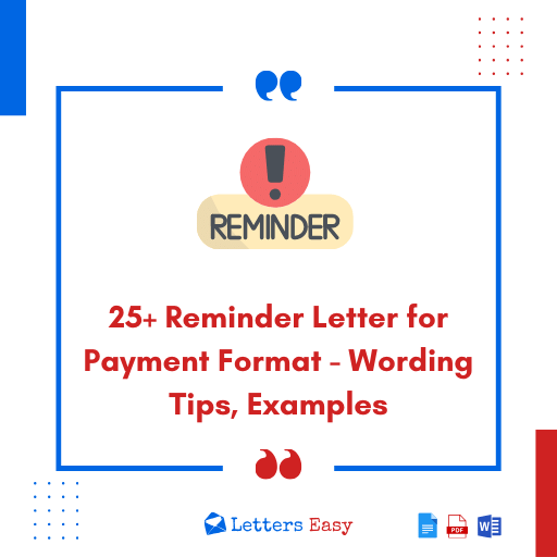 25+ Reminder Letter for Payment Format Wording Tips, Examples