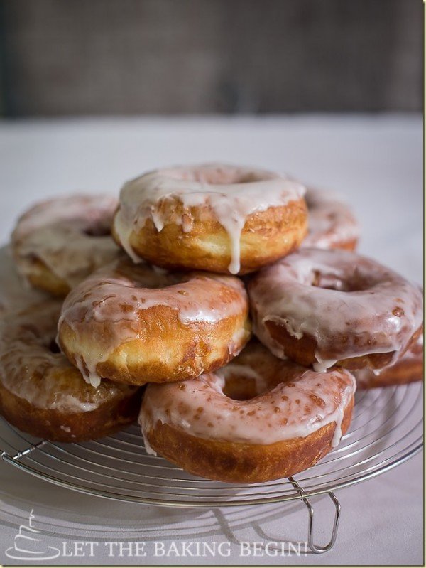 Super Soft Doughnuts with Sugar Glaze Let the Baking Begin!