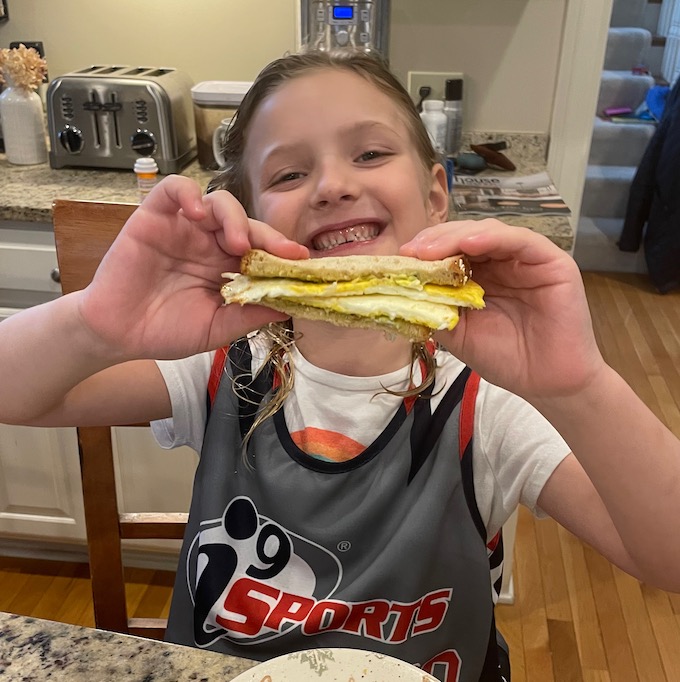 How To Make An Egg Sandwich Teach Kids To Make Breakfast!