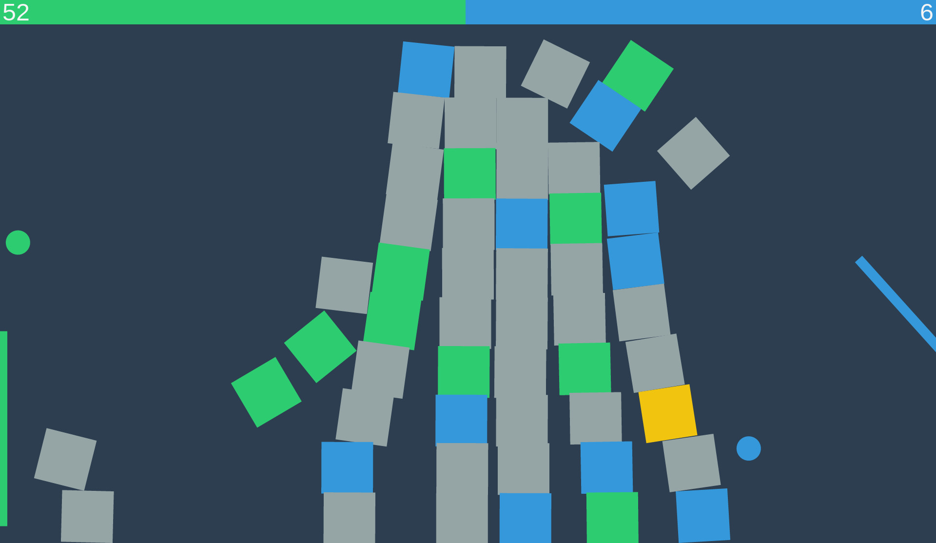 Make a HTML5 Canvas Game with Physics by David Lettier