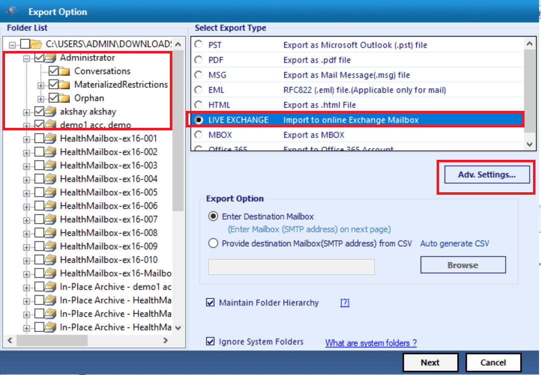 Reconnect Disconnected Mailbox in Exchange Server 2016