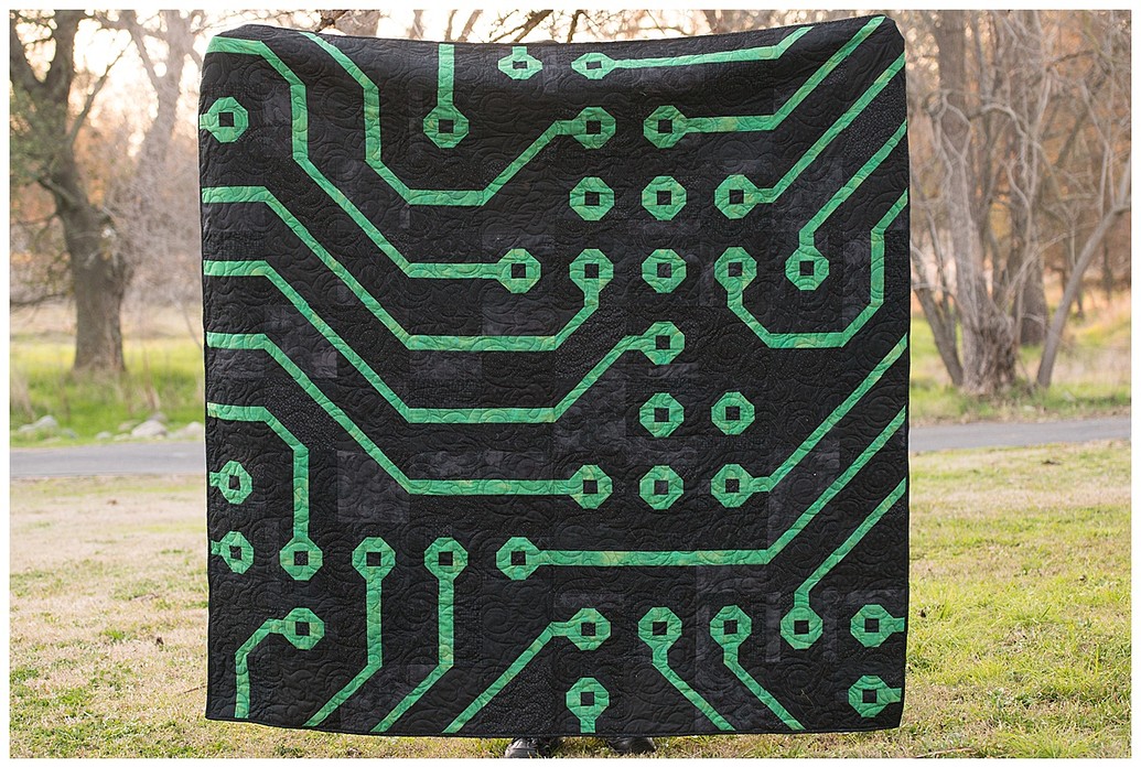 Circuit Board Quilt Completed Projects the Lettuce Craft Forums