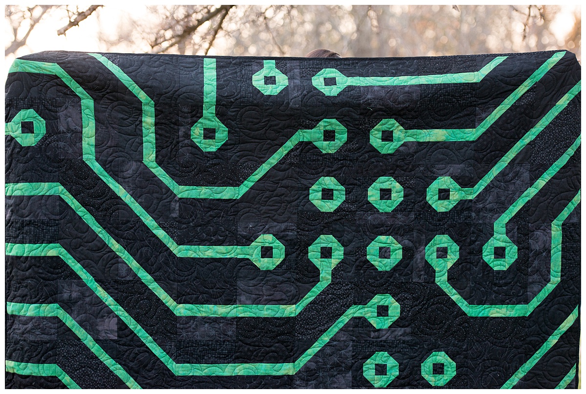 Circuit Board Quilt Completed Projects the Lettuce Craft Forums