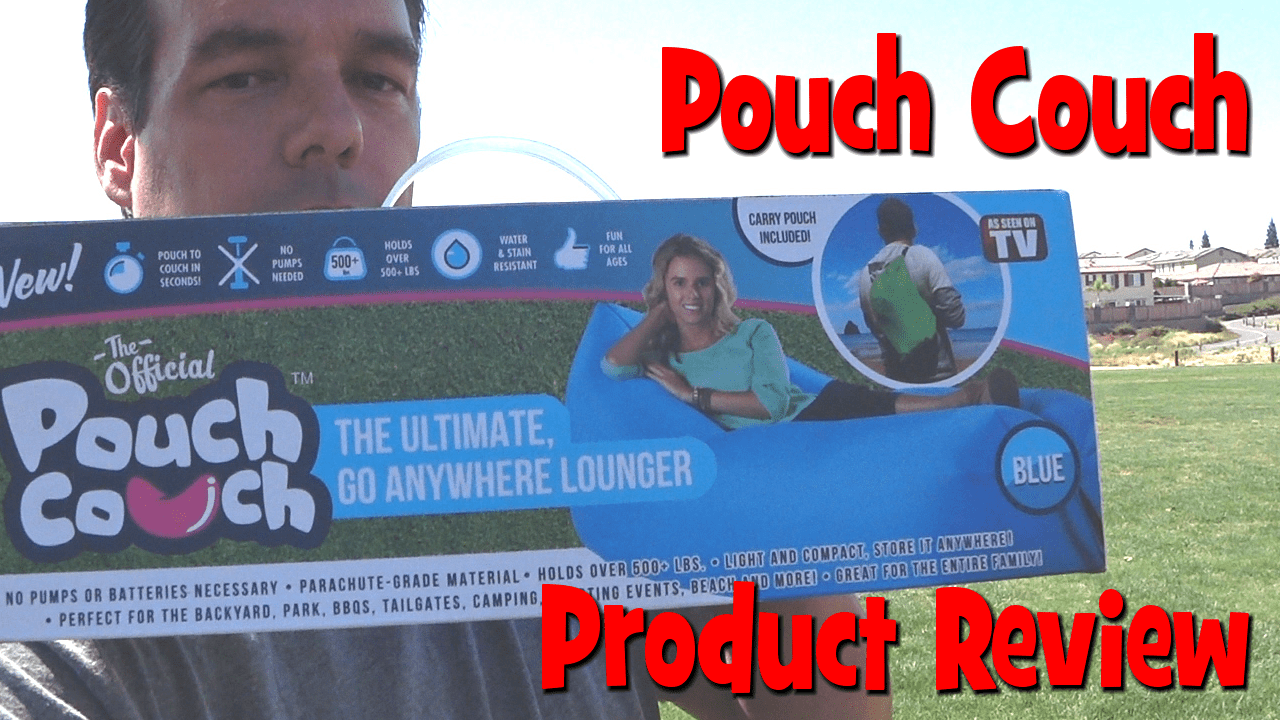 Pouch Couch Product Review Let Us Try That