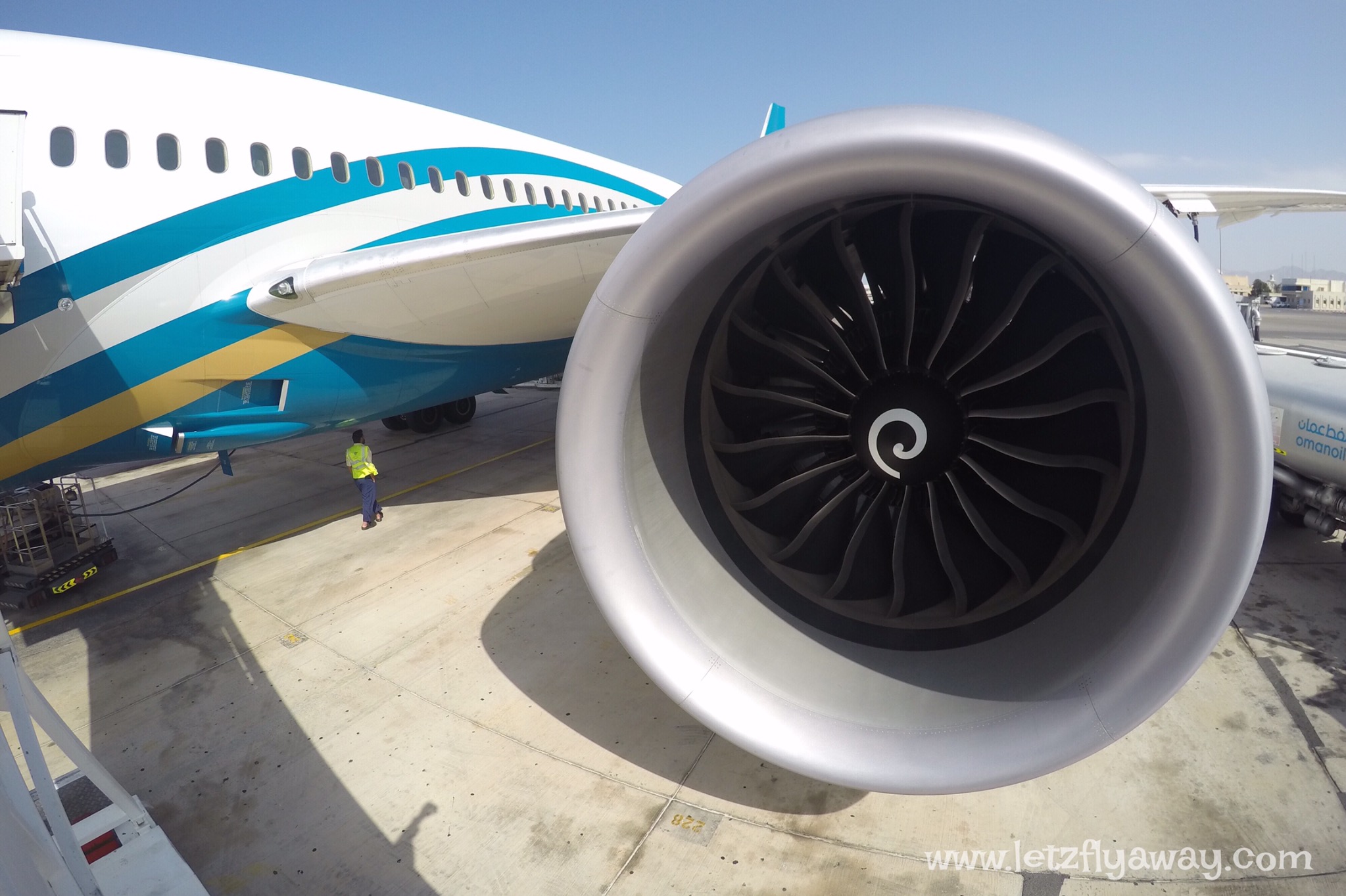 Oman Air Business Class Boeing 787 Dreamliner