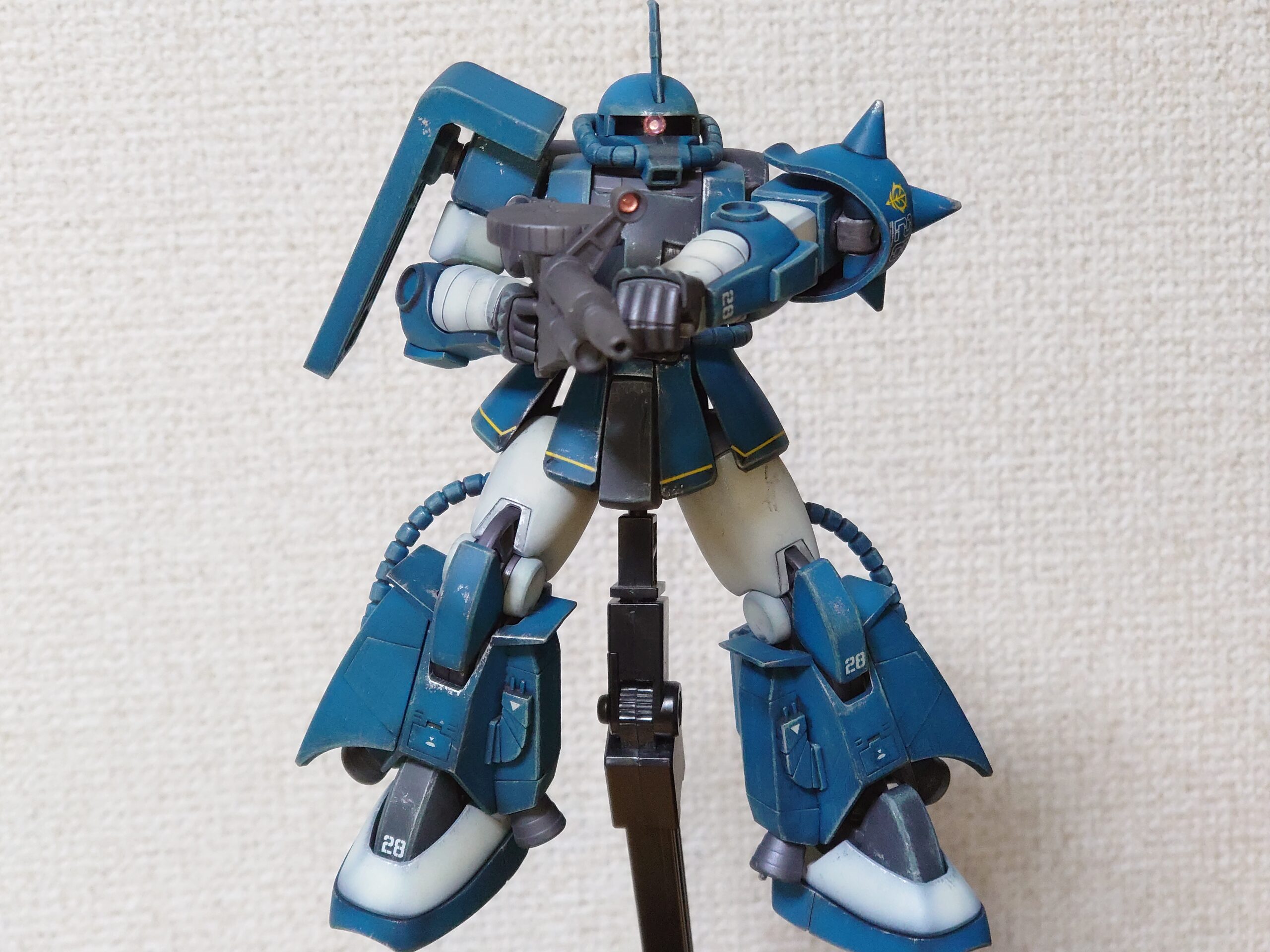 Hguc 1/144 Ms-06R-1A 黒い三連星ザク レビュー - アオイ模型店(リハビリ中) Hguc 高機動型ザクIi ロバート・ギリアム大佐機 製作記⑤(完成) | 模型大隊戦闘日誌