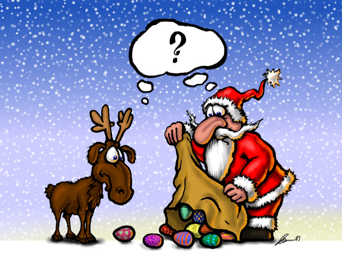 Weihnachts Comic