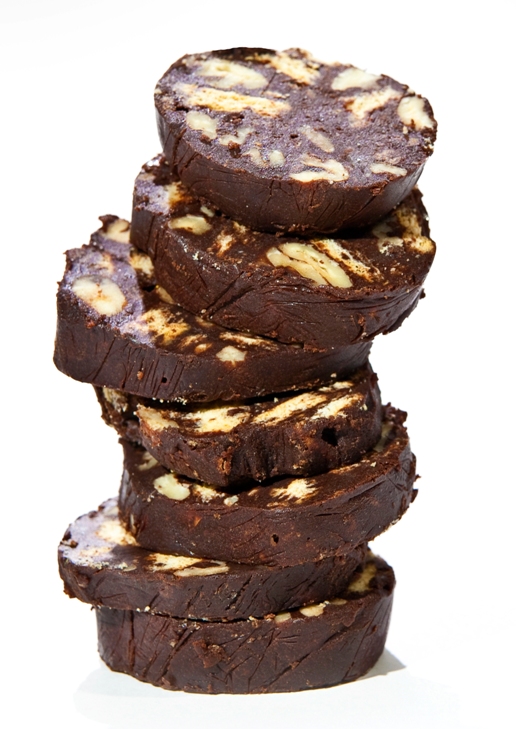 Chocolate Salami Recipe. Vegan and GlutenFree Friendly Levana Cooks