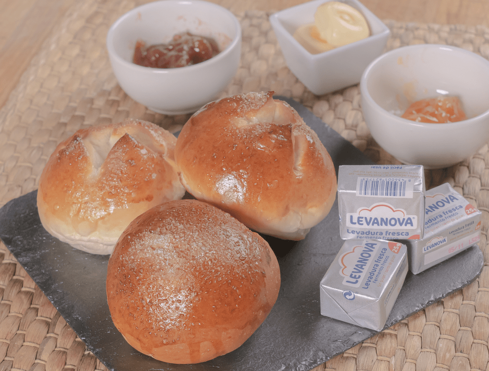 Panecillos de brioche Receta paso a paso