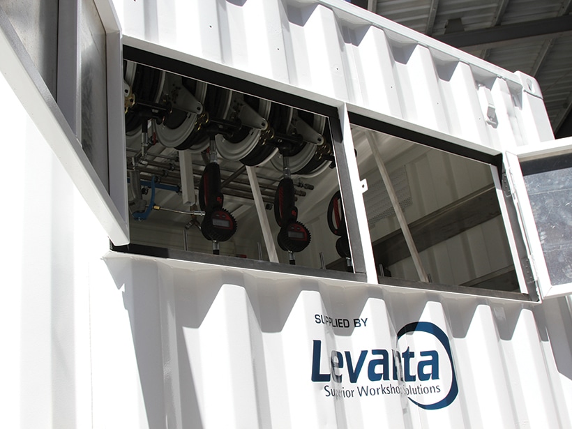 Dyno Nobel Lubrication Storage and Dispensing System