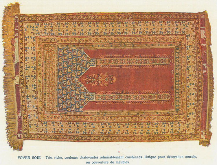 Oriental Carpet Manufacturers advertising material