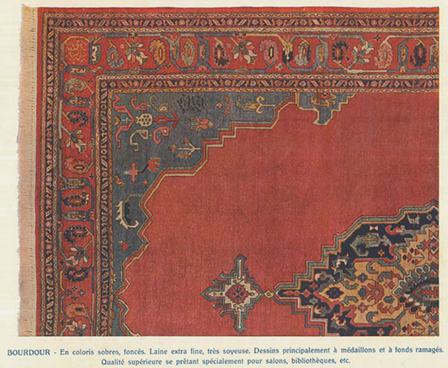 Oriental Carpet Manufacturers advertising material