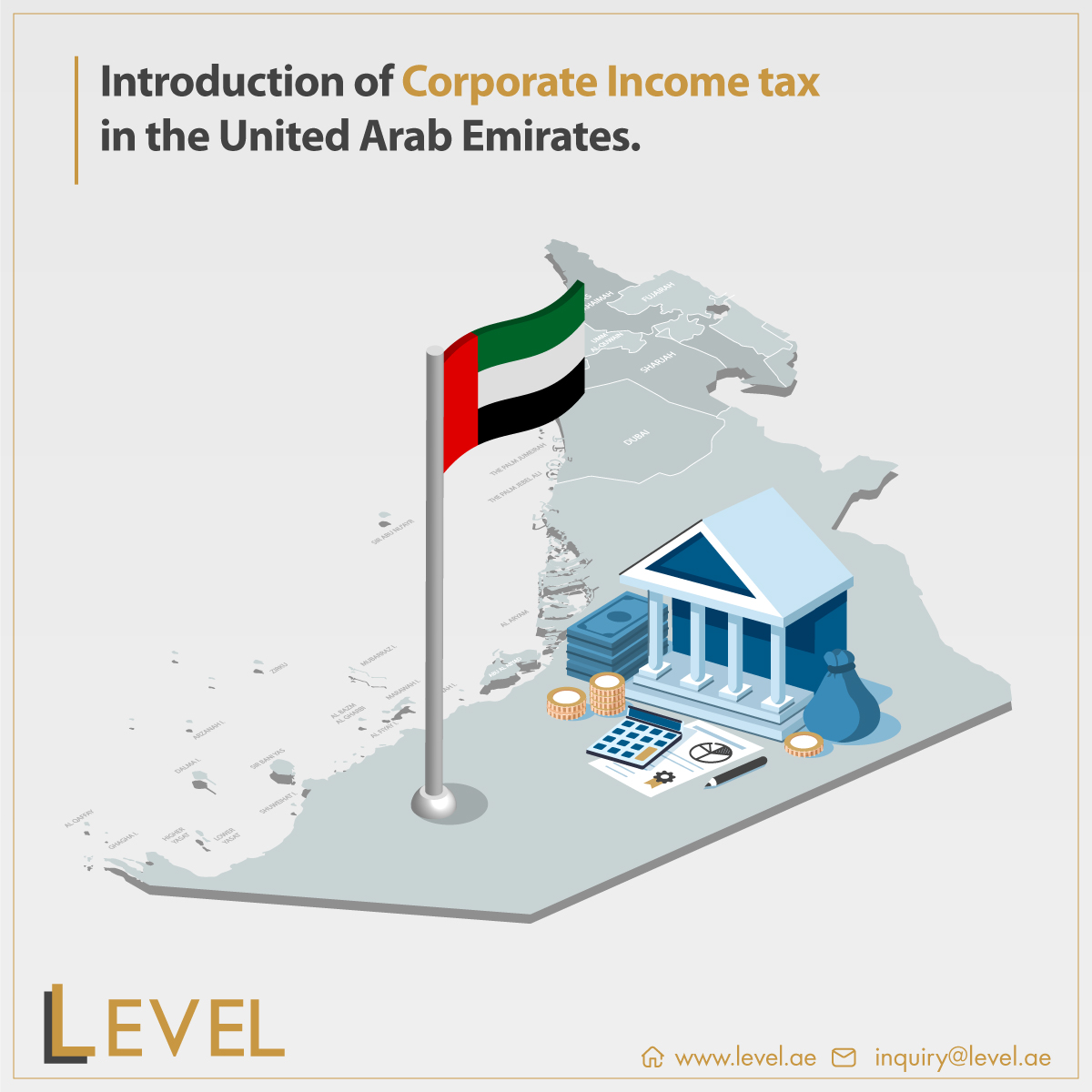 Introduction of Corporate tax in the United Arab Emirates Level