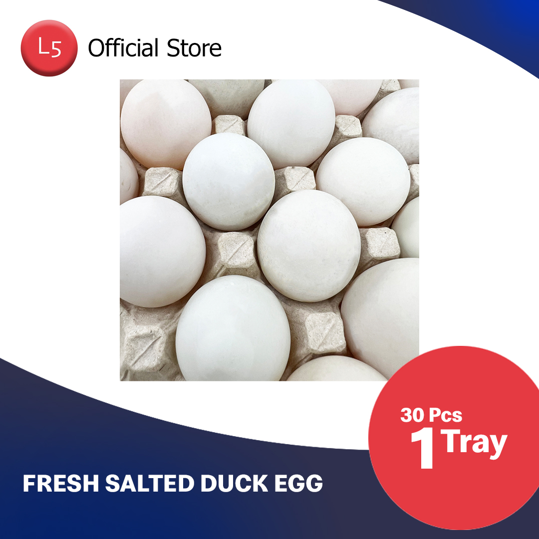 Fresh Salted Duck Eggs 1 Tray (30pcs) Level Five
