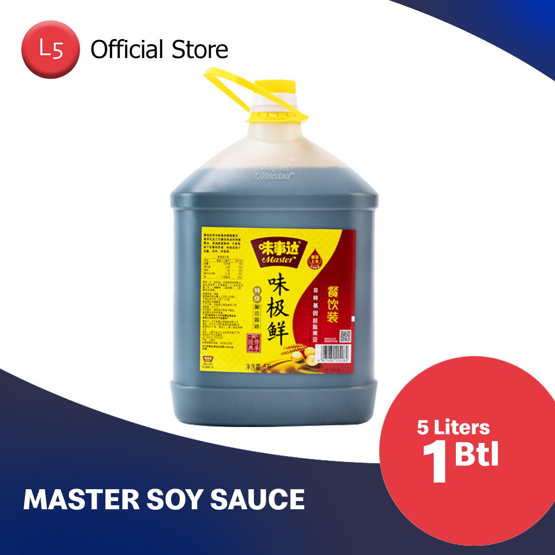 Master Soy Sauce 5 Liters Level Five
