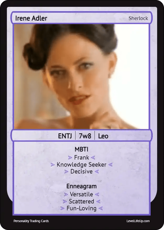 Irene Adler Enneagram & MBTI Personality Type Level Life Up