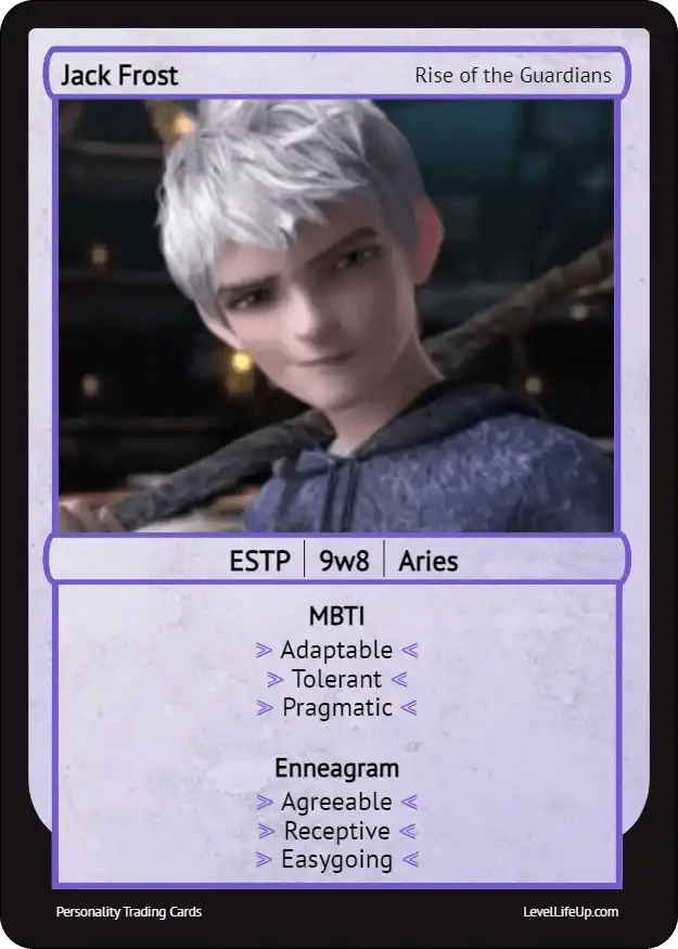 Jack Frost Enneagram & MBTI Personality Type Level Life Up