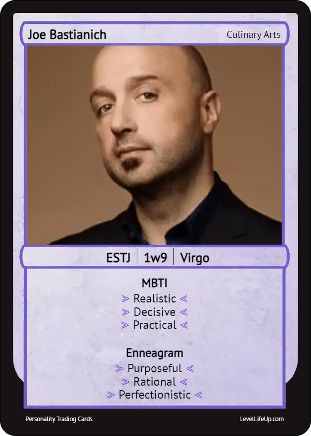 Joe Bastianich Enneagram & MBTI Personality Type Level Life Up