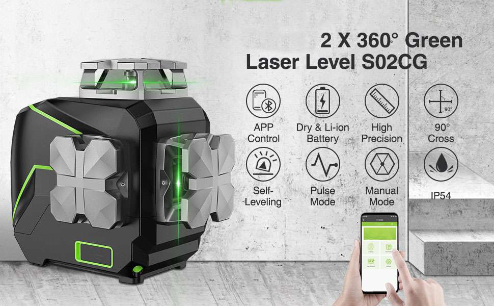 Self 360 Cross Line Laser Level
