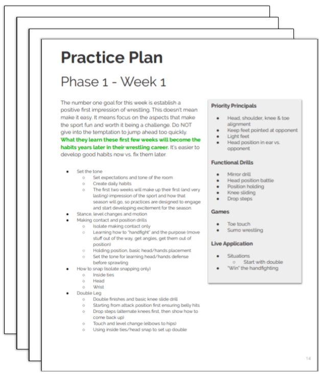 The 53 page Blueprint includes