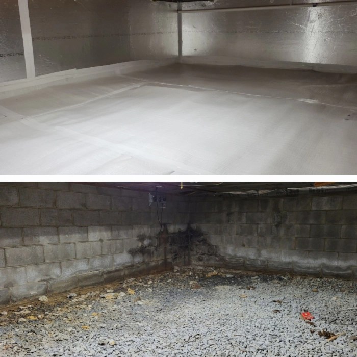Charlottesville, VA Crawl Space Encapsulation Foundation Waterproofing