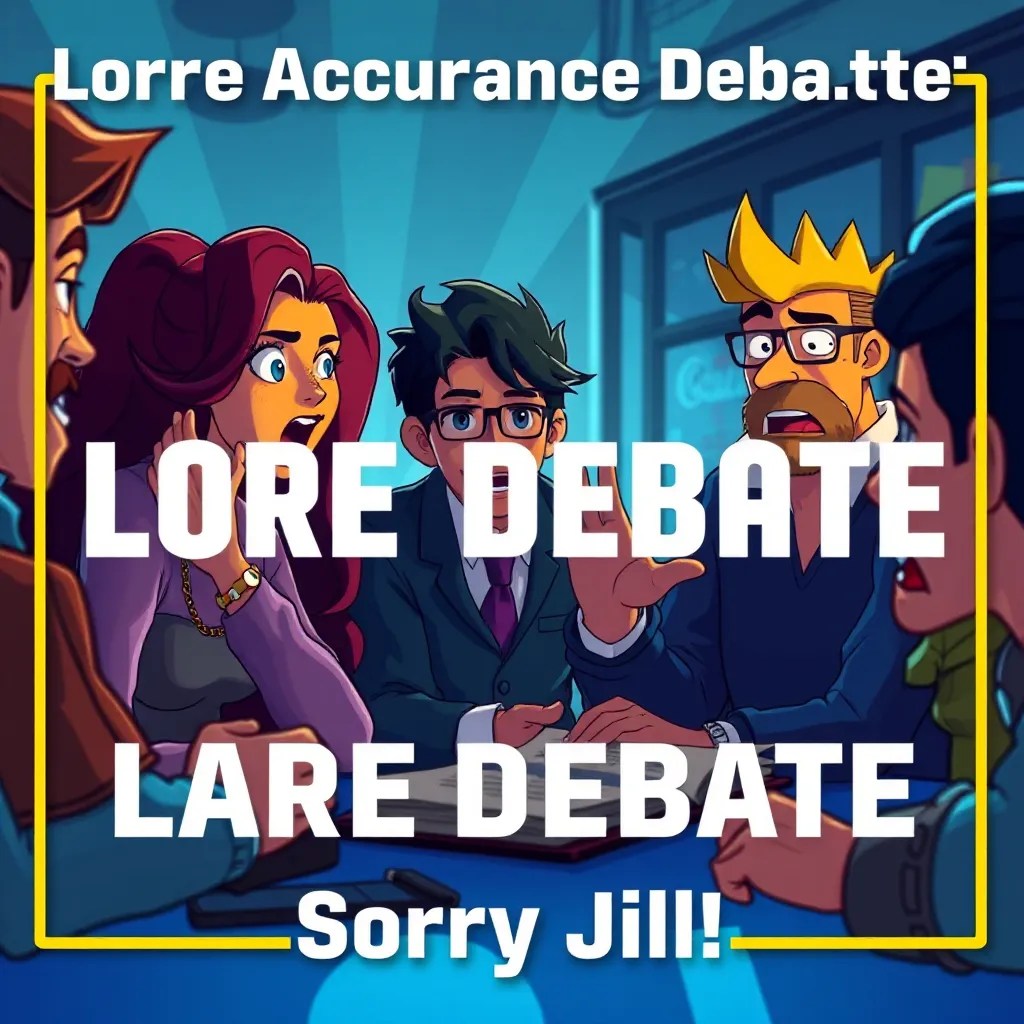 Lore Accuracy Debate Heats Up Sorry Jill! LevelUpTalk(04)