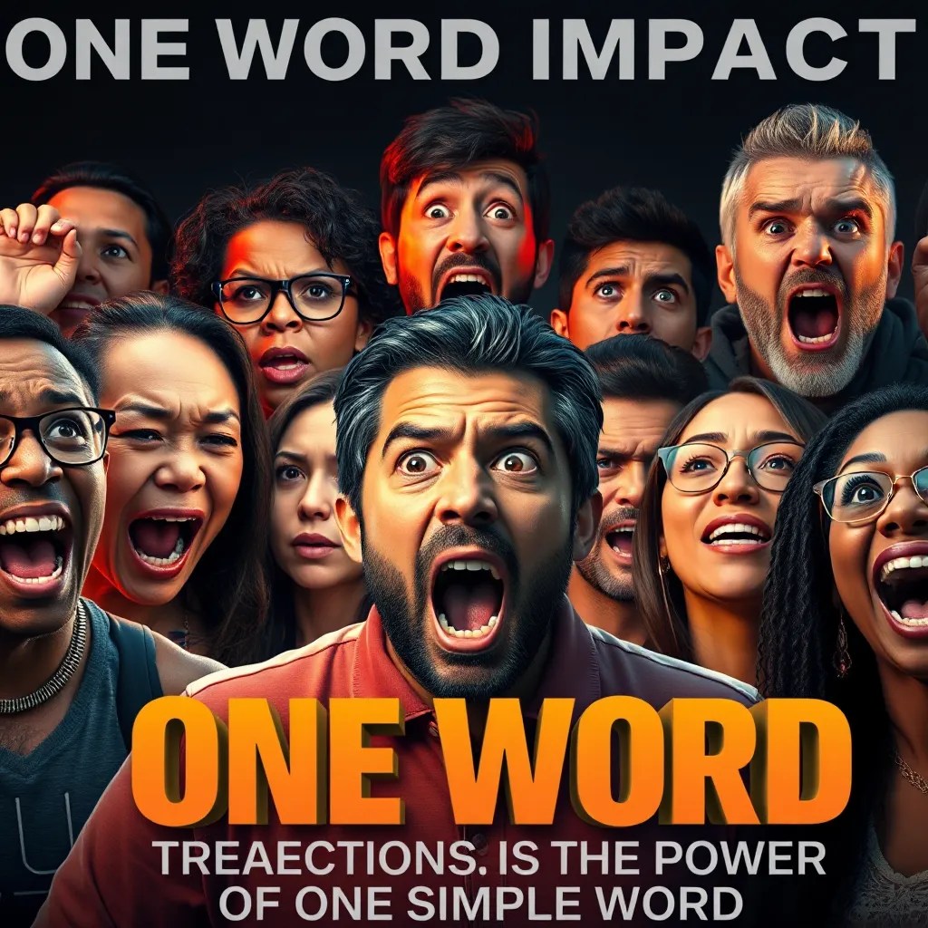 Shocking Reactions The Power of One Simple Word LevelUpTalk
