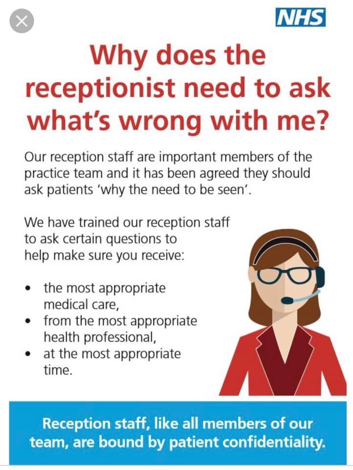 Receptionists Leven Medical Practice