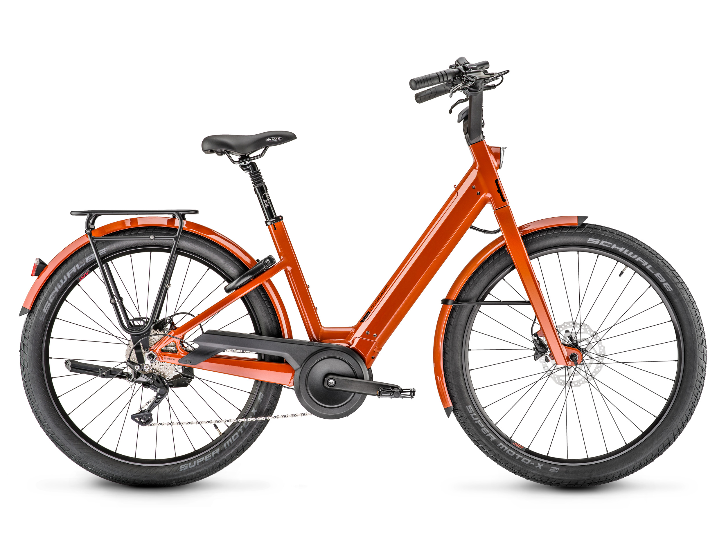 Vélo de ville électrique Moustache Lundi 27.1 Terracotta 2021