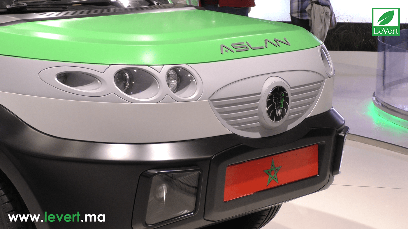 Vidéo. "Aslan", La Première Voiture électrique 100 Marocaine Le Vert