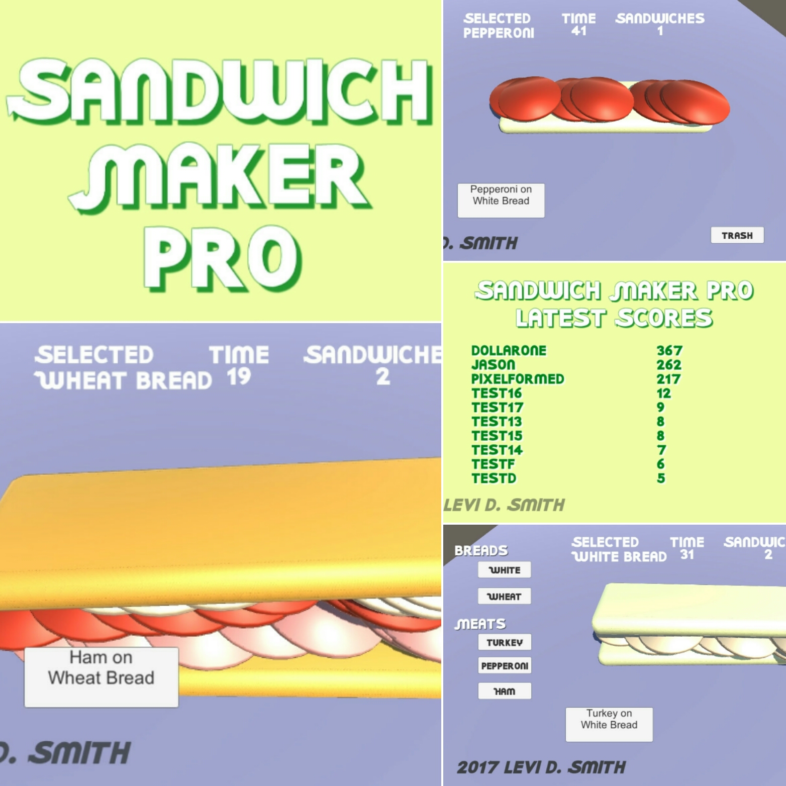 Sandwich Maker Pro LD Smith Games