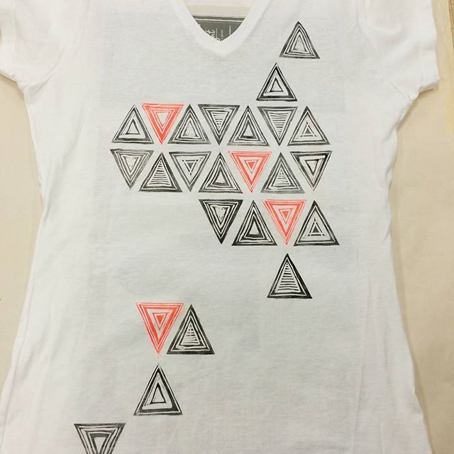 Levigator Press Block printed tshirts!
