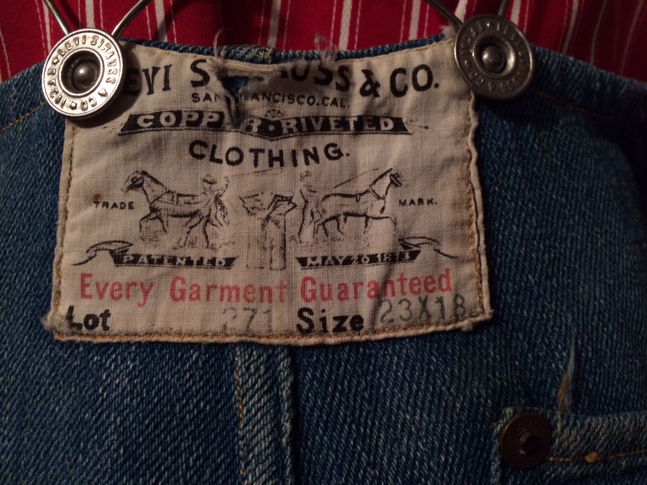 Vintage Levi's Overalls Hidden in the Attic Levi Strauss & Co