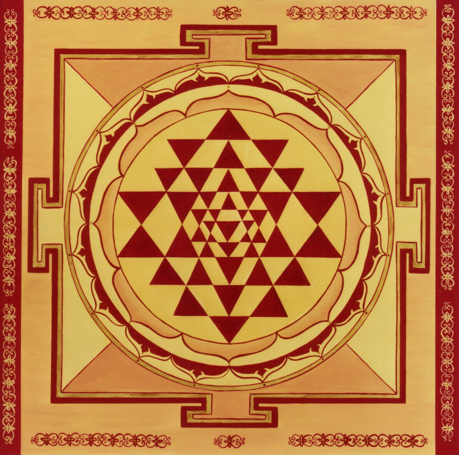 Ancient Sri Yantra