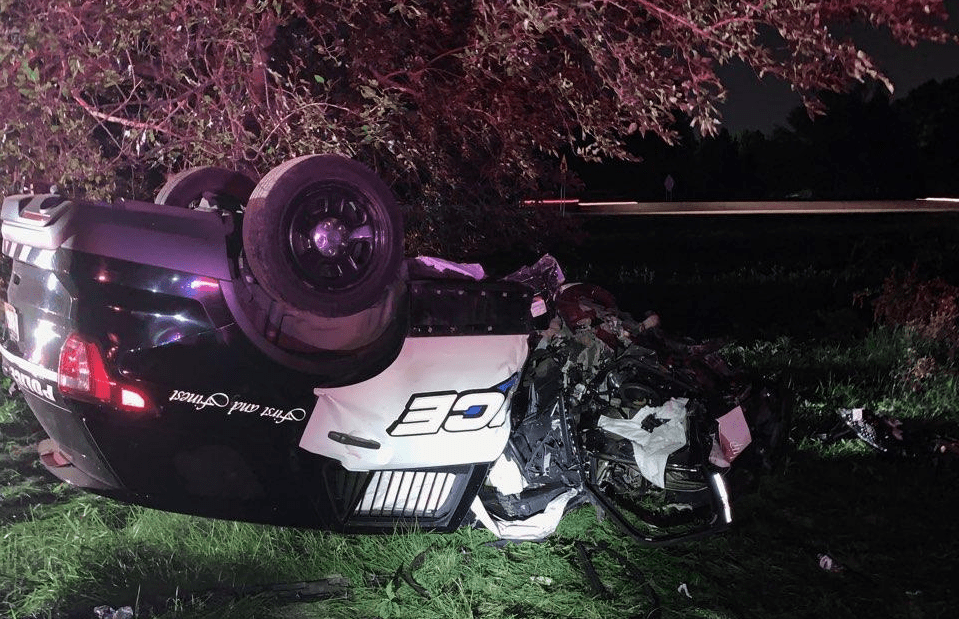 Falls Twp. Officer Hospitalized After Serious Saturday Crash