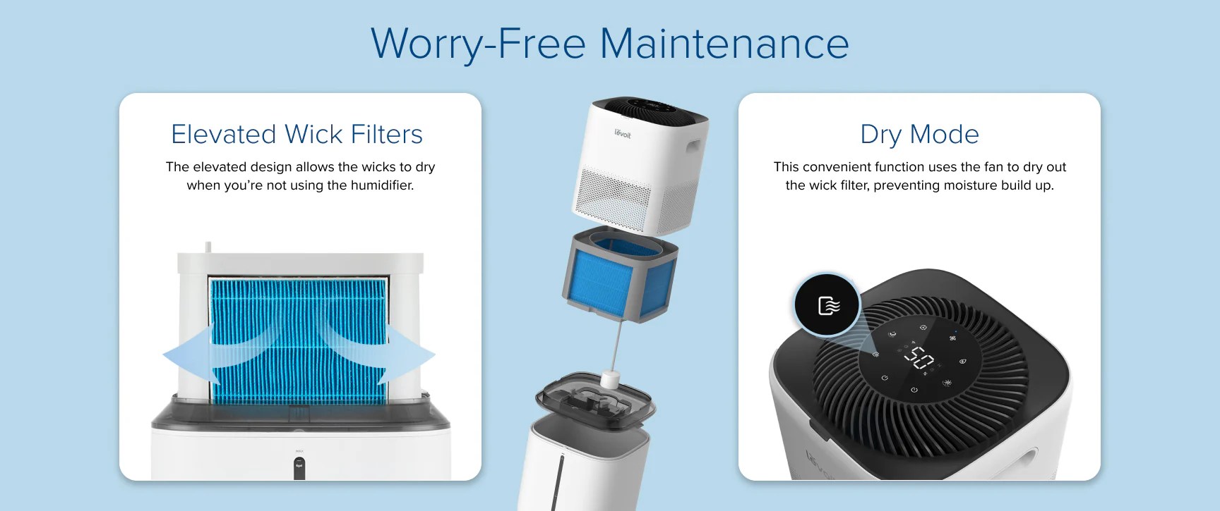 Evaporative Humidifier: Levoit Superior 6000S