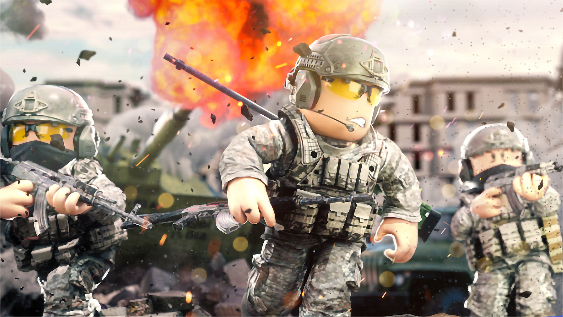 Best Roblox shooting games in 2024 LEVVVEL