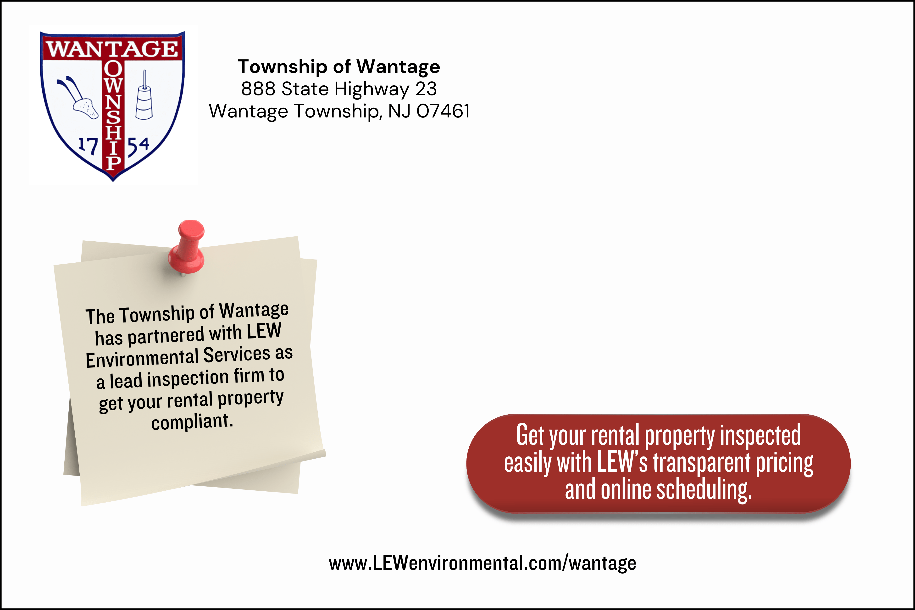 Wantage Township Lew Environmental