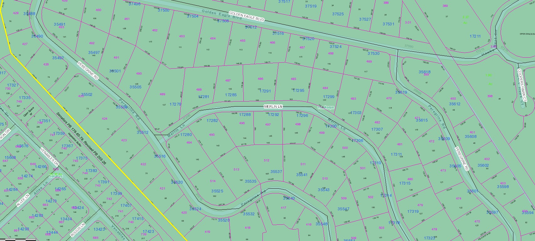 Hawkseye Association Lewes, Delaware Maps, Lots Details