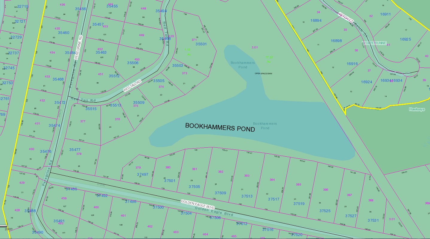 Hawkseye Association Lewes, Delaware Maps, Lots Details