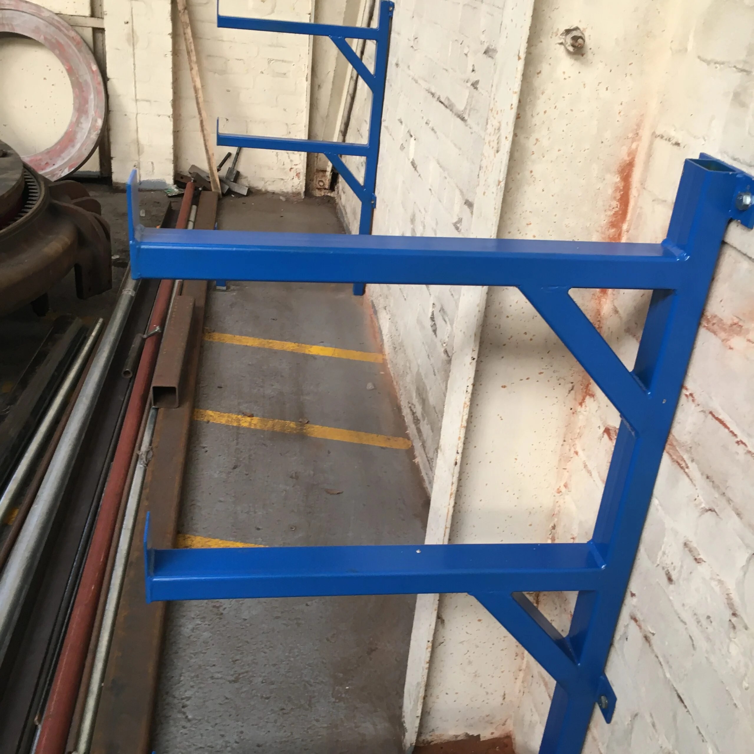 Wall Mounted Cantilever Racking Lewis & Raby Engineers Ltd.