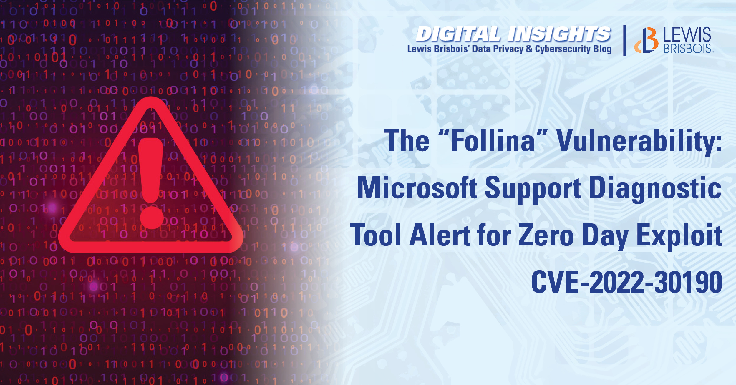 The “Follina” Vulnerability Microsoft Support Diagnostic Tool Alert