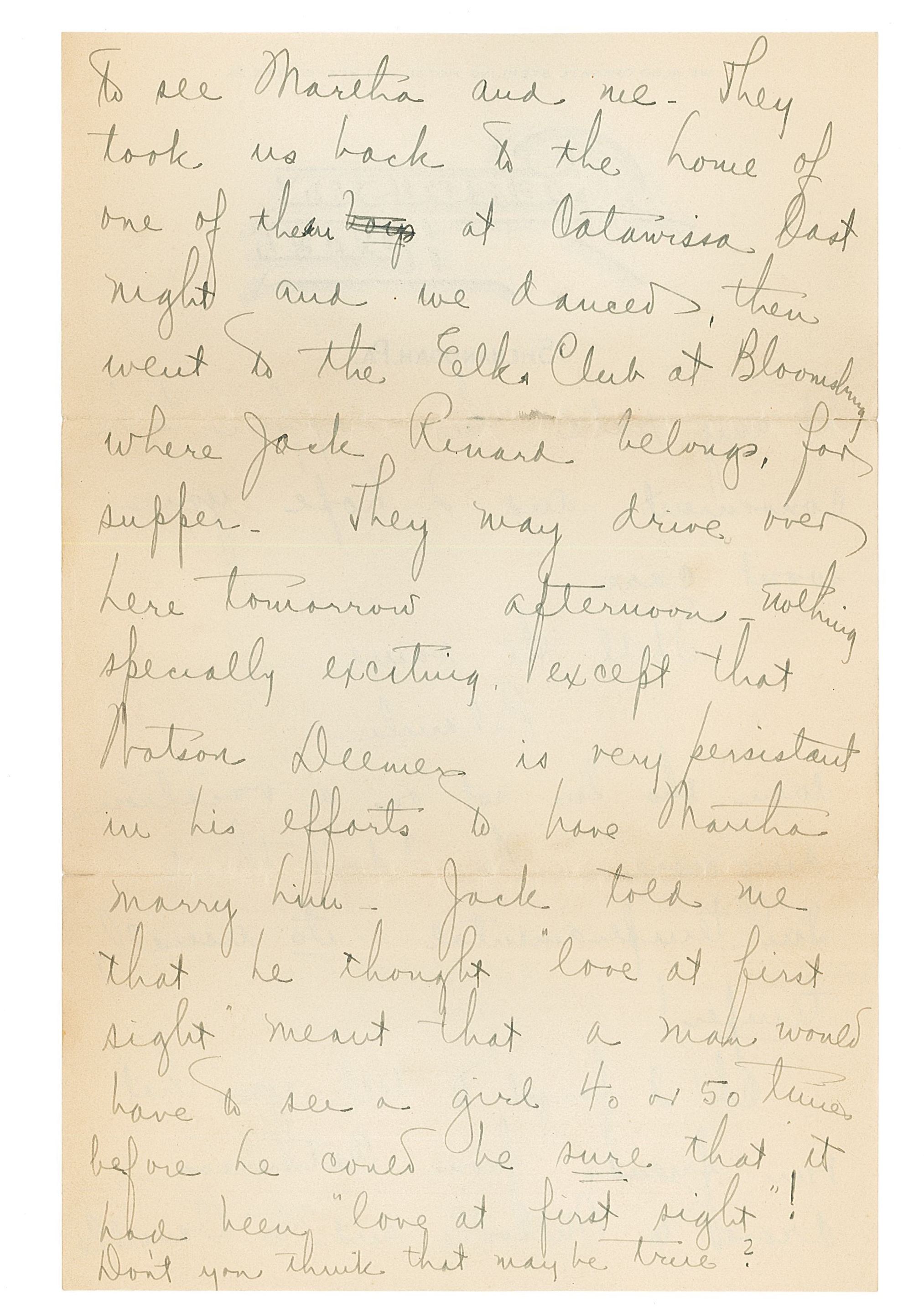 “Blancheonavacation” vs. “Blancheasasteadydiet”…Letter 2